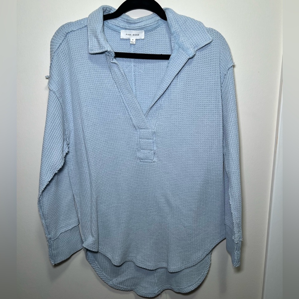 Light Blue Women's Top